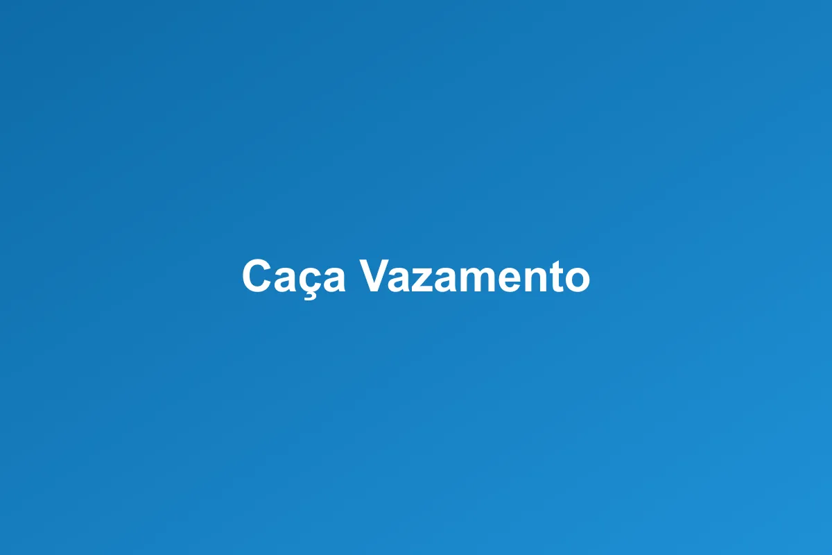 Caça-vazamento de Gás em Campinas